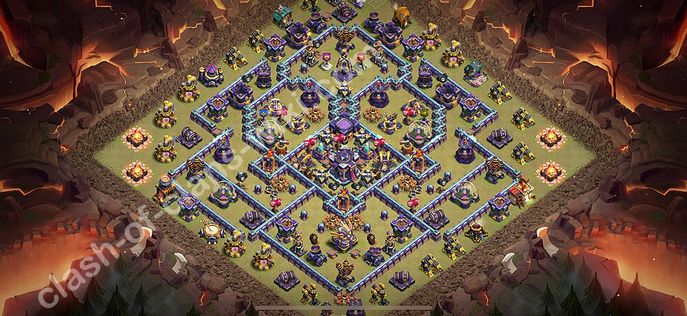 База ТХ 15 2025 для Лиги Войны Кланов (КВ / ЛВК) Скопировать, Анти 2 Звезды, #3006
