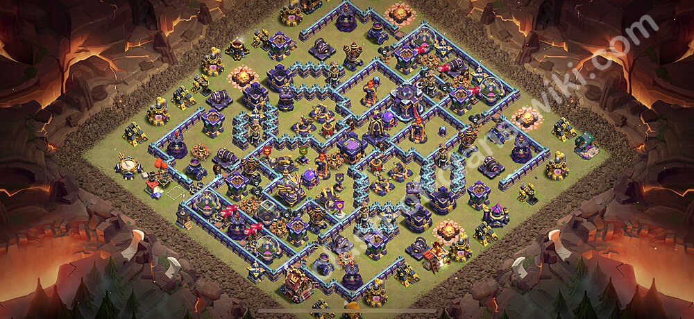 Municipio livello 15 Base di Guerra + Link - Miglior Disposizione Villaggio COC 2025 TH15, #3078