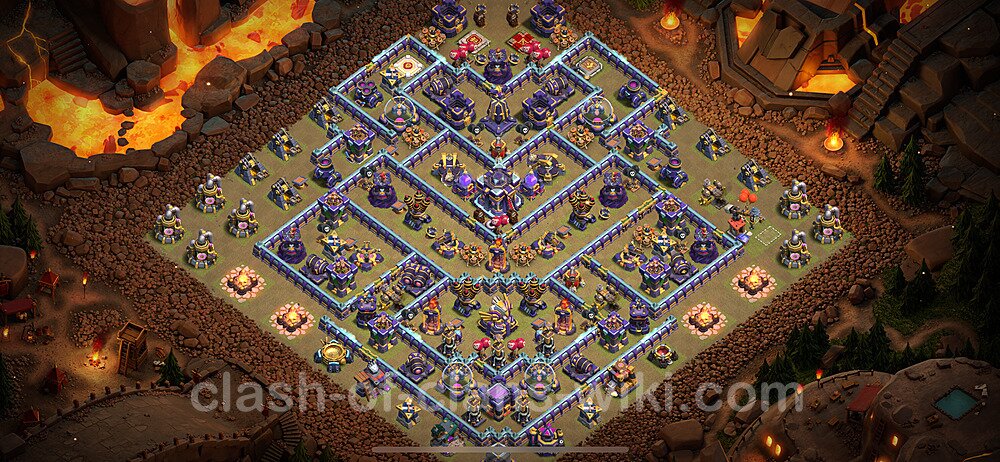 TH15 Anti 2 Stars War Base Plan with Link, Anti Everything, Copy Town Hall 15 CWL Design 2024, #5