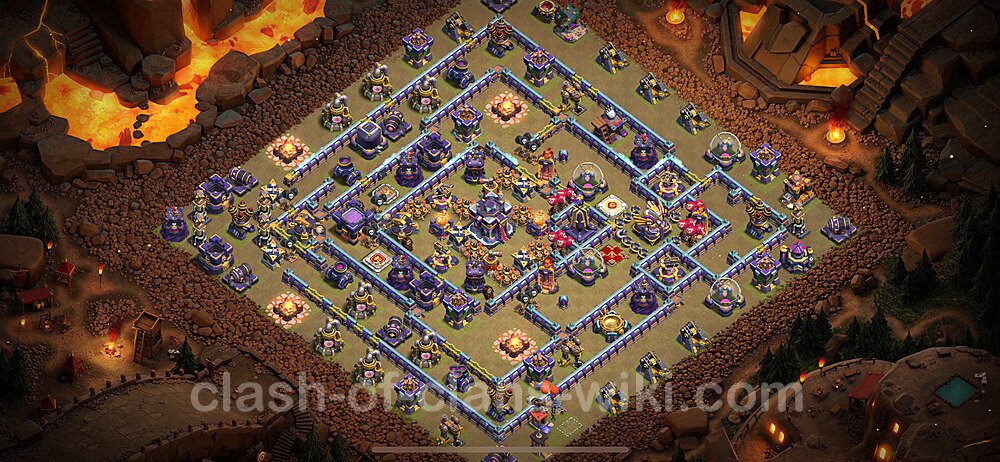 TH15 War Base Plan with Link, Anti Everything, Copy Town Hall 15 CWL Design 2023, #954