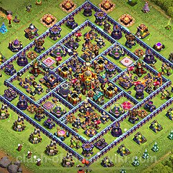Base plan (layout), Town Hall Level 16 for trophies (defense) (#1482)