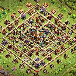 Tata letak base, Balai Kota Level 16 untuk trofi (pertahanan) (#1482)
