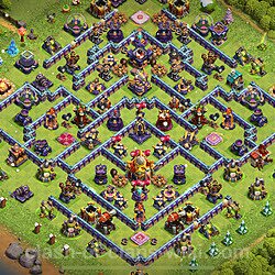 Base plan (layout), Town Hall Level 16 for trophies (defense) (#1491)