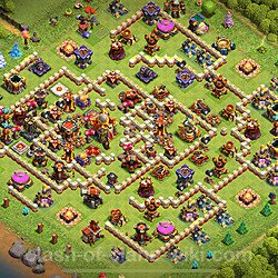 Base plan (layout), Town Hall Level 16 for trophies (defense) (#1494)