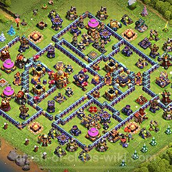 Base plan (layout), Town Hall Level 16 for trophies (defense) (#1568)