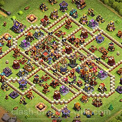 Base plan (layout), Town Hall Level 16 for trophies (defense) (#2704)