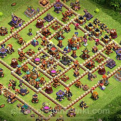 Die Base Rathaus LvL 16 für Trophäen (Verteidigung) (#2837)