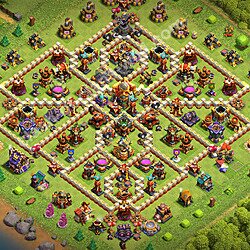 Tata letak base, Balai Kota Level 16 untuk trofi (pertahanan) (#2967)