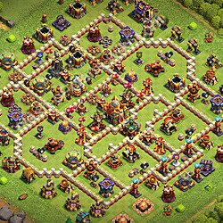Base plan (layout), Town Hall Level 16 for trophies (defense) (#3254)