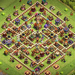 Base plan (layout), Town Hall Level 16 for trophies (defense) (#3255)