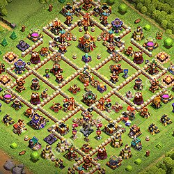 Base plan (layout), Town Hall Level 16 for trophies (defense) (#3511)