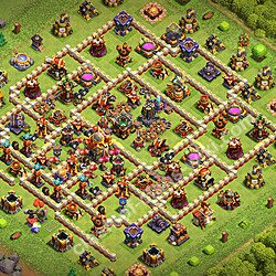 Base plan (layout), Town Hall Level 16 for trophies (defense) (#3527)