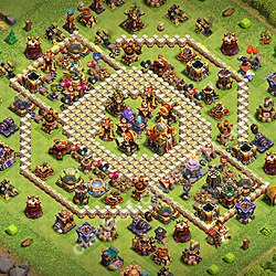 Base plan (layout), Town Hall Level 16 for trophies (defense) (#3601)