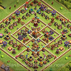 Base plan (layout), Town Hall Level 16 for farming (#2941)