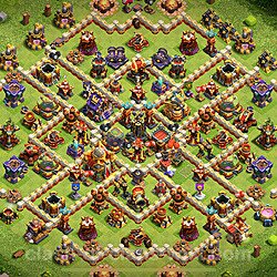 Base plan (layout), Town Hall Level 16 for farming (#2964)