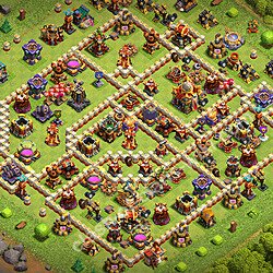 Base plan (layout), Town Hall Level 16 for farming (#3430)