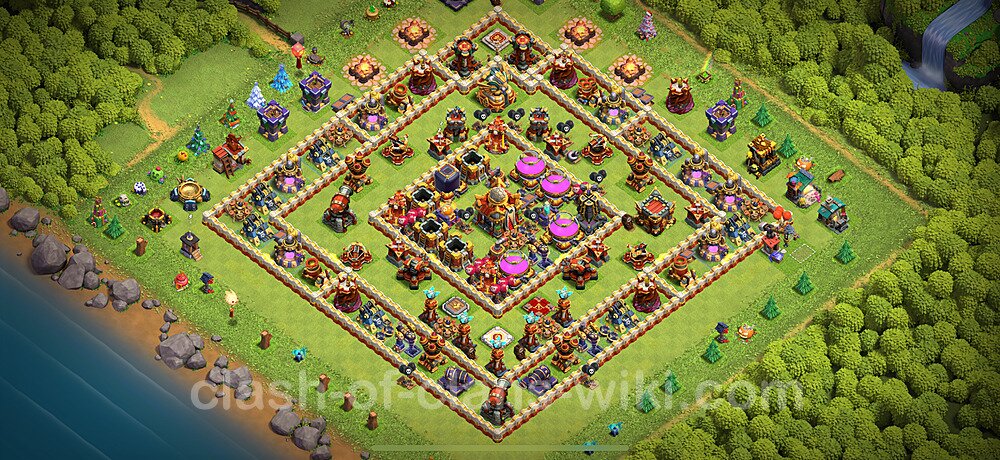 Base plan TH16 (design / layout) with Link for Farming 2025, #1509
