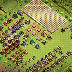 Tata letak base, Balai Kota Level 16 Troll / Lucu (#1521)