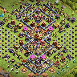 Base plan (layout), Town Hall Level 16 Troll / Funny (#1566)