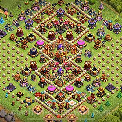 Base plan (layout), Town Hall Level 16 Troll / Funny (#1566)