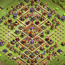 Base plan (layout), Town Hall Level 16 Troll / Funny (#1566)