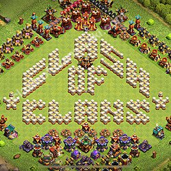 Base plan (layout), Town Hall Level 16 Troll / Funny (#1580)