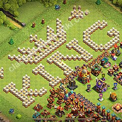 Base plan (layout), Town Hall Level 16 Troll / Funny (#2656)