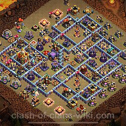 Base plan (layout), Town Hall Level 16 for clan wars (#1500)