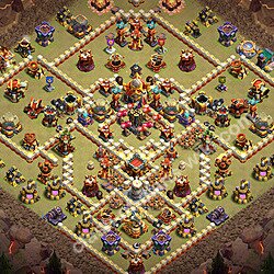 Top Anti 3 Etoiles Base de Guerre HDV 16 + Lien (Link), Anti tout 2026 gdc - Hôtel de Ville 16 Base Copier, #1537