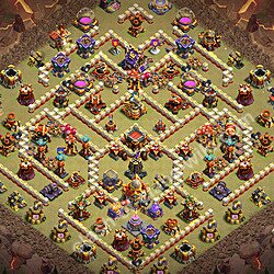 Tata letak base, Balai Kota Level 16 untuk perang klan (#1562)