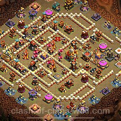 TH16 War Base Plan with Link, Copy Town Hall 16 CWL Design, #1572