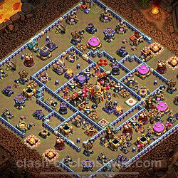 Base plan (layout), Town Hall Level 16 for clan wars (#1577)