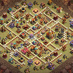 Tata letak base, Balai Kota Level 16 untuk perang klan (#1579)