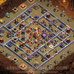 Base plan (layout), Town Hall Level 16 for clan wars (#1612)