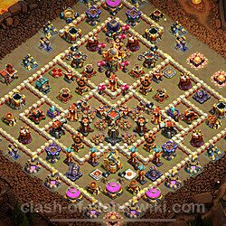 Base plan (layout), Town Hall Level 16 for clan wars (#1613)