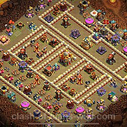 База ТХ 16 для Лиги Войны Кланов (КВ / ЛВК) Скопировать, #1619
