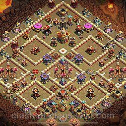 Municipio livello 16 Base di Guerra + Link, Anti tutto - Miglior Disposizione Villaggio COC TH16, #1816