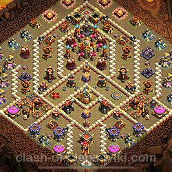 TH16 War Base Plan with Link, Copy Town Hall 16 CWL Design, #1817