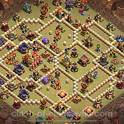 Base plan (layout), Town Hall Level 16 for clan wars (#2657)