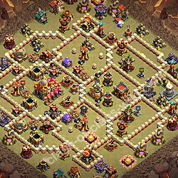 Die Clan War Base RH16 + Link, Anti Alles 2026 - COC Rathaus Level 16 Kriegsbase (CK / CW), #2657