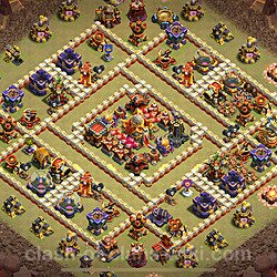 Base plan (layout), Town Hall Level 16 for clan wars (#2660)