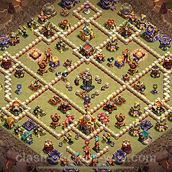 Base plan (layout), Town Hall Level 16 for clan wars (#2662)