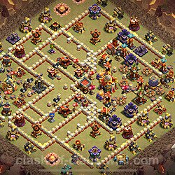 Base plan (layout), Town Hall Level 16 for clan wars (#2664)