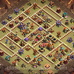 Base plan (layout), Town Hall Level 16 for clan wars (#2790)
