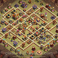 Base plan (layout), Town Hall Level 16 for clan wars (#2791)