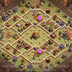 Base plan (layout), Town Hall Level 16 for clan wars (#2795)