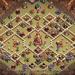 Base plan (layout), Town Hall Level 16 for clan wars (#2888)