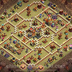 Base plan (layout), Town Hall Level 16 for clan wars (#2889)