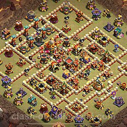 TH16 War Base Plan with Link, Anti Everything, Copy Town Hall 16 CWL Design 2026, #2922