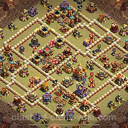 Base plan (layout), Town Hall Level 16 for clan wars (#2953)